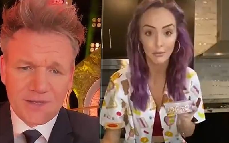 Gordon Ramsay Tears Peyton Royce’s Cooking To Shreds In New Video