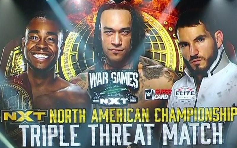 Betting Odds For WWE NXT North American Title Triple Threat At WarGames Revealed