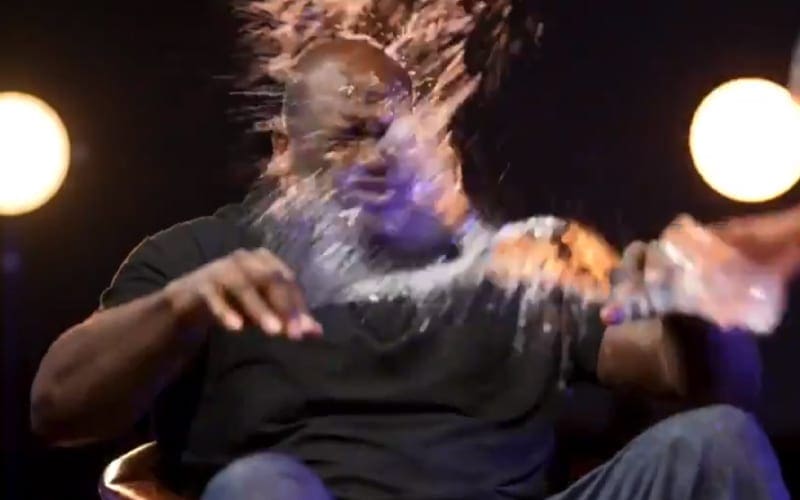 Watch Brandi Rhodes Throw Water In Shaquille O’Neal’s Face On AEW Dynamite