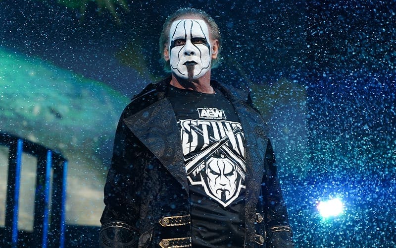 AEW Signed Sting To Contract A While Ago