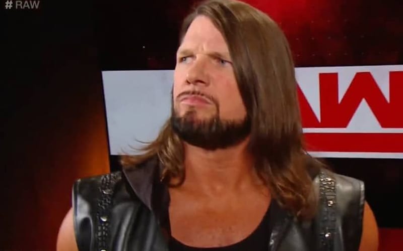 AJ Styles Thinks It’s A Shame He Isn’t On The WWE Clash At The Castle Card