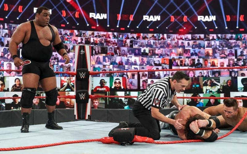 Why Keith Lee Broke The Ring On WWE RAW