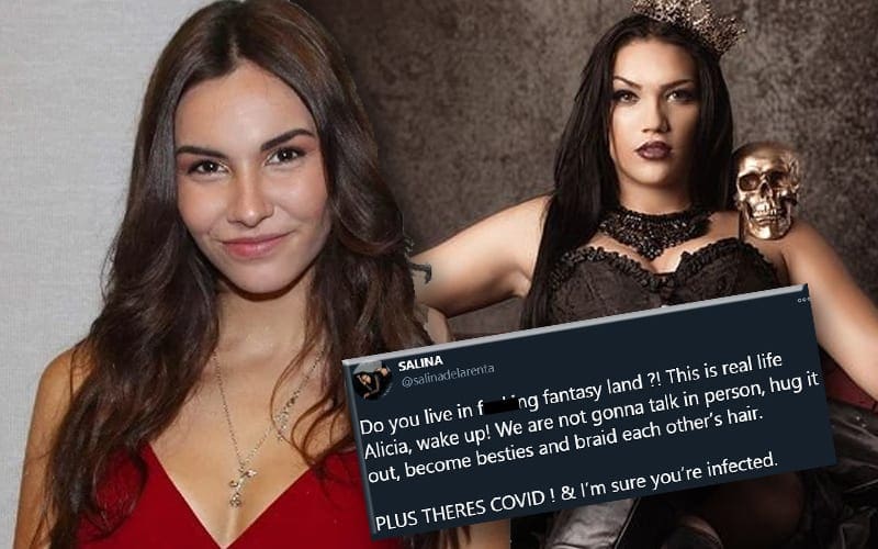 Salina de la Renta Says She Is 'Sure' Alicia Atout Has COVID During Heated Twitter War