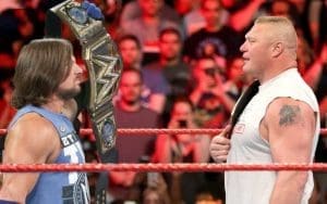 Why Brock Lesnar vs AJ Styles Didn’t Main Event Survivor Series Back In 2017