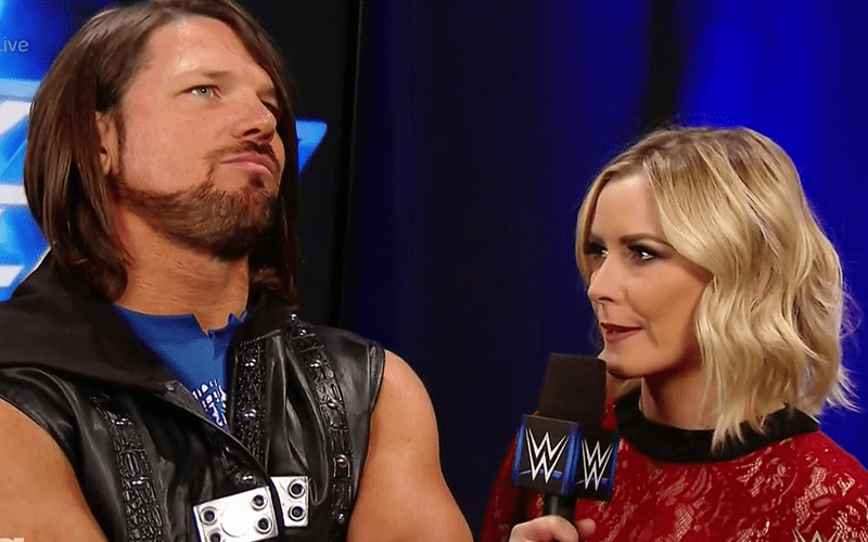 Renee Paquette Flexes on Accidentally Making AJ Styles Bleed
