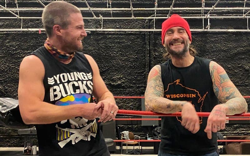CM Punk Getting The Ring Rust Off