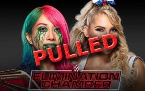 WWE Pulls Advertising For Lacey Evans vs Asuka At Elimination Chamber