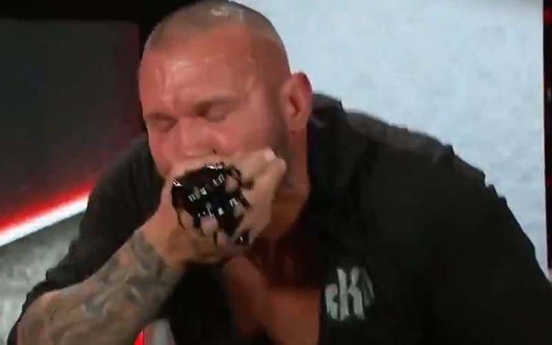 Randy Orton Coughs Up Black Liquid During Bray Wyatt Promo On WWE RAW