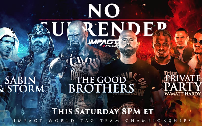 Impact Wrestling No Surrender Card & Start Time