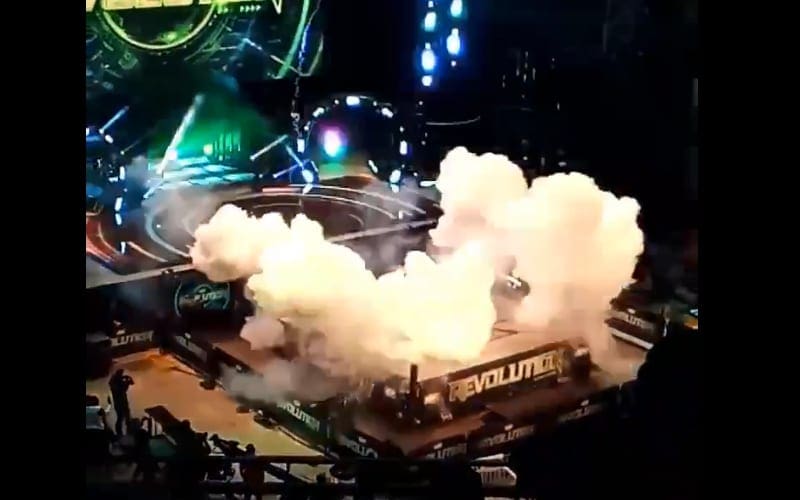 Fan Footage Shows Heavy Booing & Angry Chants After Dud Explosions At AEW Revolution
