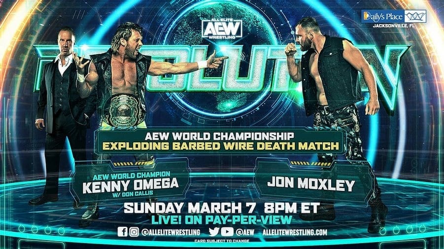 Kenny Omega Explains Rules For The Barbed Wire Deathmatch At AEW Revolution In Tweet