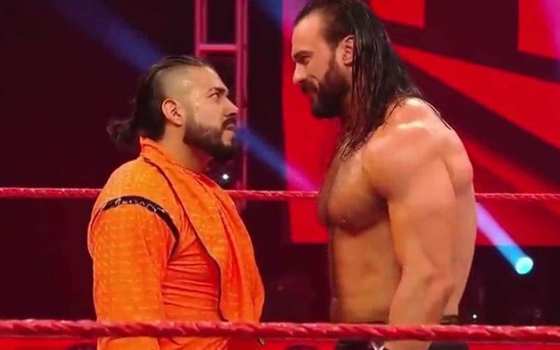 Drew McIntyre Didn’t Want To Squash Andrade In WWE
