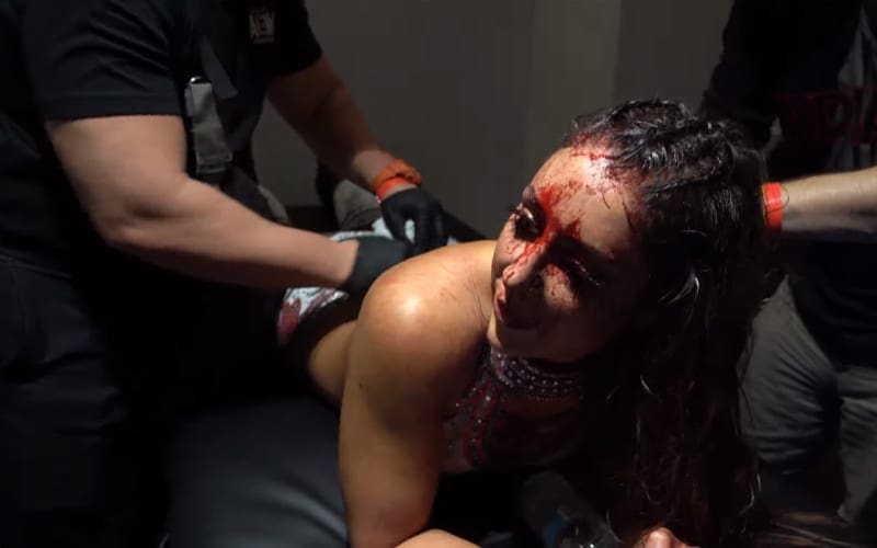 AEW Reveals Video Of Backstage Aftermath Following Britt Baker & Thunder Rosa Match