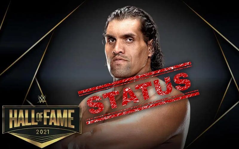 Great Khali’s Status For WWE Hall Of Fame Ceremony