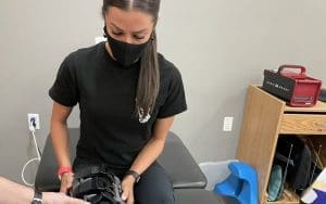 Kacy Catanzaro Gives Update On Knee Injury