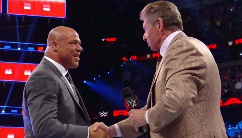 Kurt Angle Claims Vince McMahon Tripled His Salary To Get Him To Join WWE’s ECW