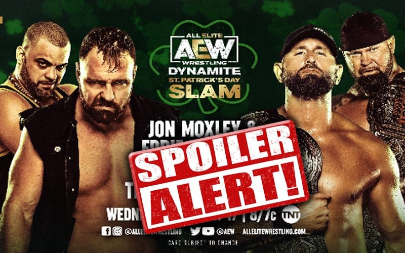 FULL SPOILERS For AEW Dynamite ‘St. Patrick’s Day Slam’ Special