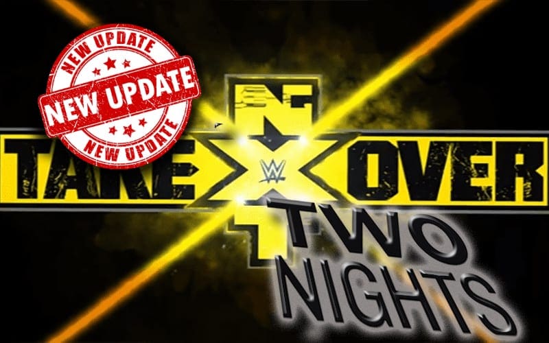 WWE’s Current Plan For Two-Night NXT TakeOver Event