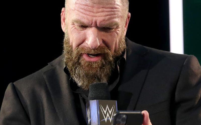 Triple H Recently Texted Former WWE Superstar