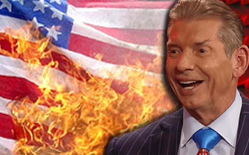 WWE Planned To Burn American Flag On Pay-Per-View