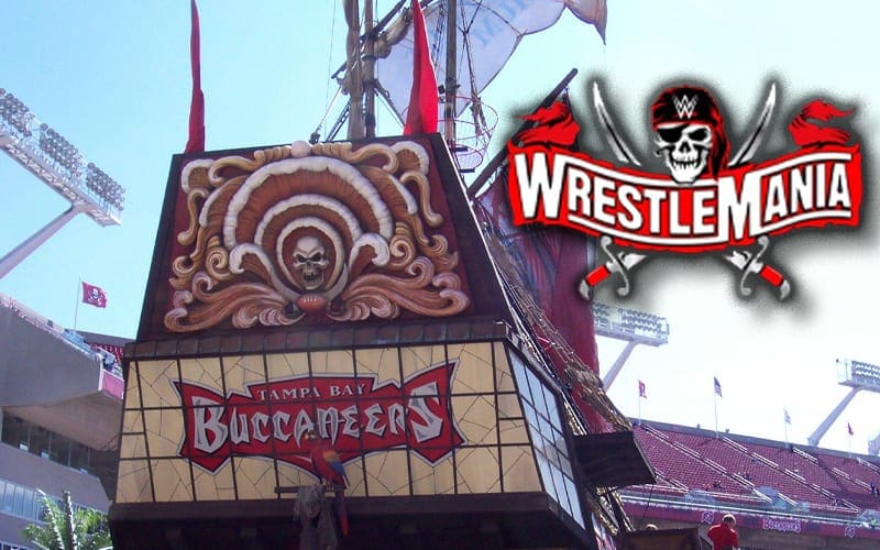 Interesting Note About Buccaneers’ Pirate Ship On WrestleMania Seating Chart