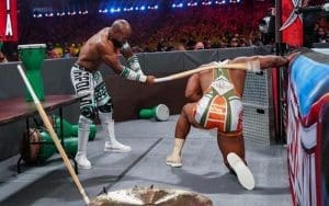 Reason Why WrestleMania Nigerian Drum Fight Was Short Reason Why WrestleMania Nigerian Drum Fight Was Short