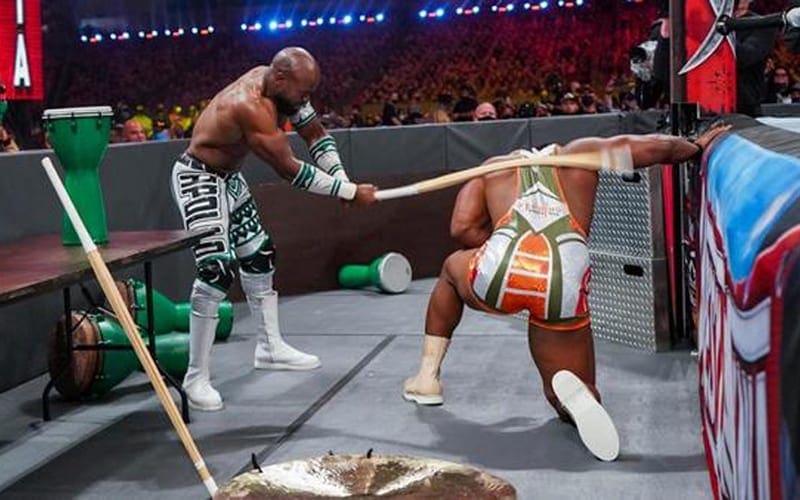 Reason Why WrestleMania Nigerian Drum Fight Was Short