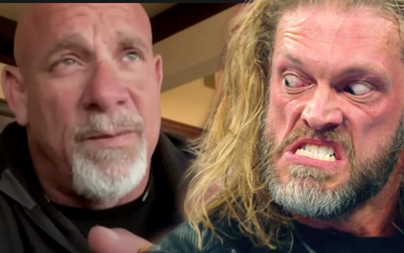 Goldberg Makes Fun of Edge’s Size & Says He’s One of WWE’s ‘Littler Guys’