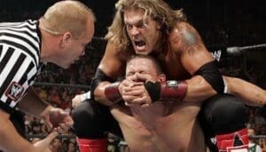 Edge Claims His First Feud With John Cena Wasn’t Meant To Last More Than Three Weeks Edge Was Really Angry About Losing to John Cena In Iconic WWE Title Match