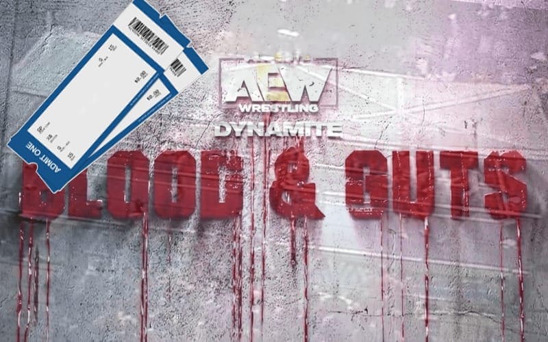 How Tickets Sold For AEW Blood & Guts Dynamite Special