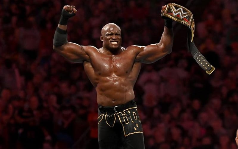 What Bobby Lashley Did For Live Fans After WrestleMania WWE Title Match