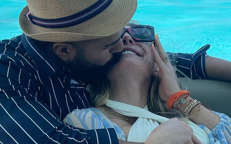 Charlotte Flair Posts Intimate Photo With Andrade During Her WWE Suspension
