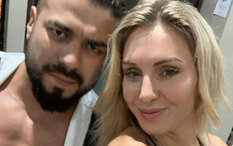 Andrade Fires Back At Rumors Of Charlotte Flair Getting Work Done