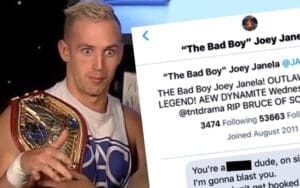 Dylan Bostic Reveals Threatening Message From Joey Janela