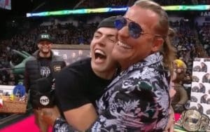 Steve Austin Gives Sammy Guevara Love During Broken Skull Sessions Steve Austin Gives Sammy Guevara Love During Broken Skull Sessions