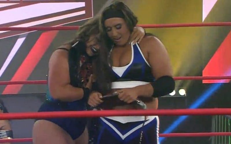 Jordynne Grace & Rachael Ellering Win Knockouts Tag Team Titles At Impact Wrestling Rebellion