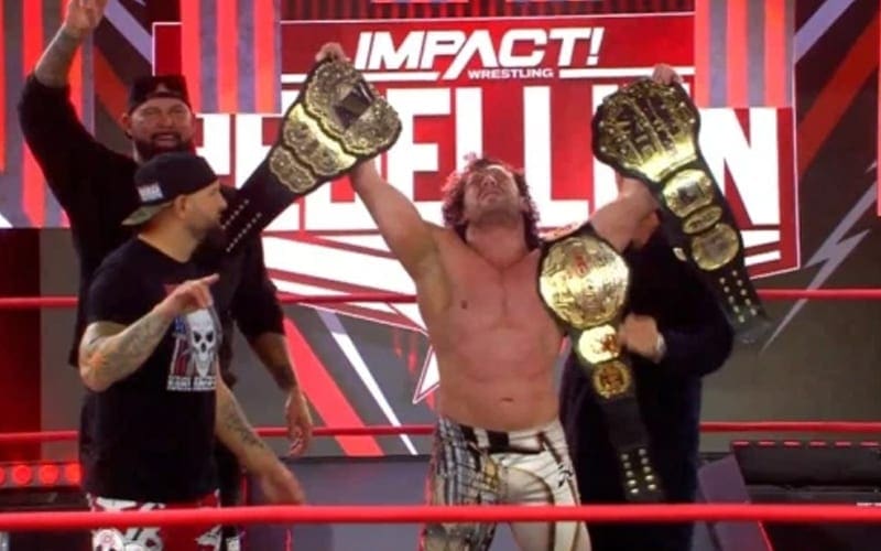 AEW Acknowledges Kenny Omega’s Impact World Title Win