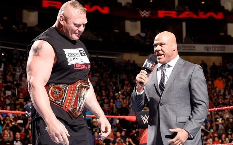 Kurt Angle Reveals Who He Sees As The Next Brock Lesnar