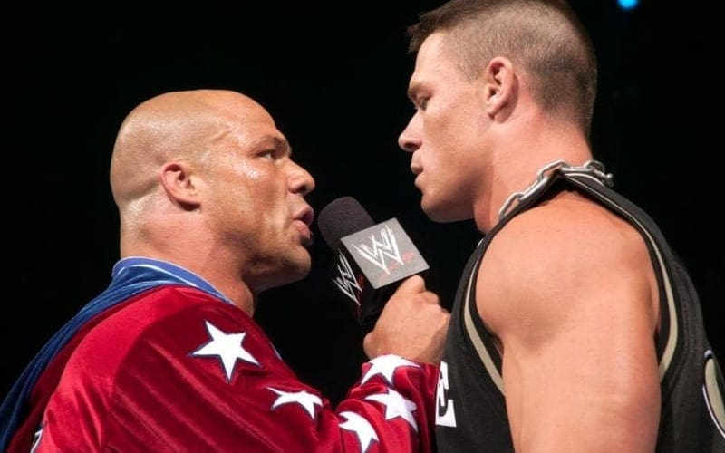 Kurt Angle On Punishing John Cena During Match For Trying To Get Extra Babyface Reaction