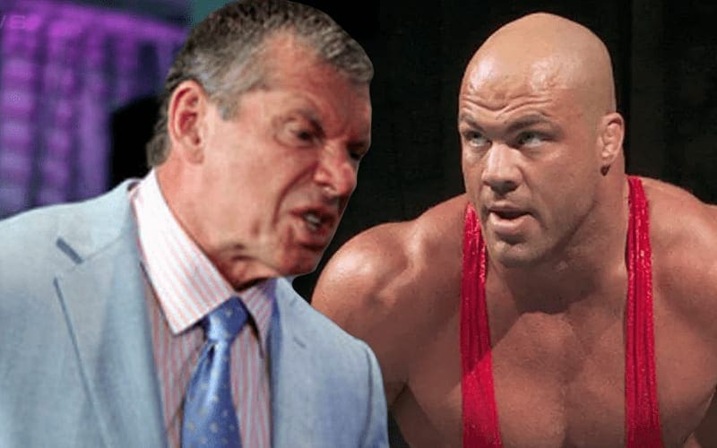 Vince McMahon Once Yelled At Kurt Angle For Talking Too Loud During Matches