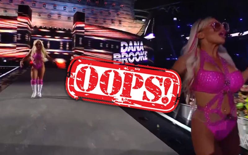 Backstage Reaction To Mandy Rose’s WrestleMania Slip