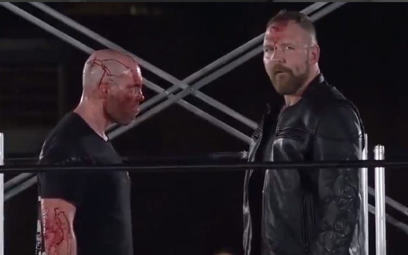 Jon Moxley Involved In Bloody Surprise Light Tube Spot With Nick Gage