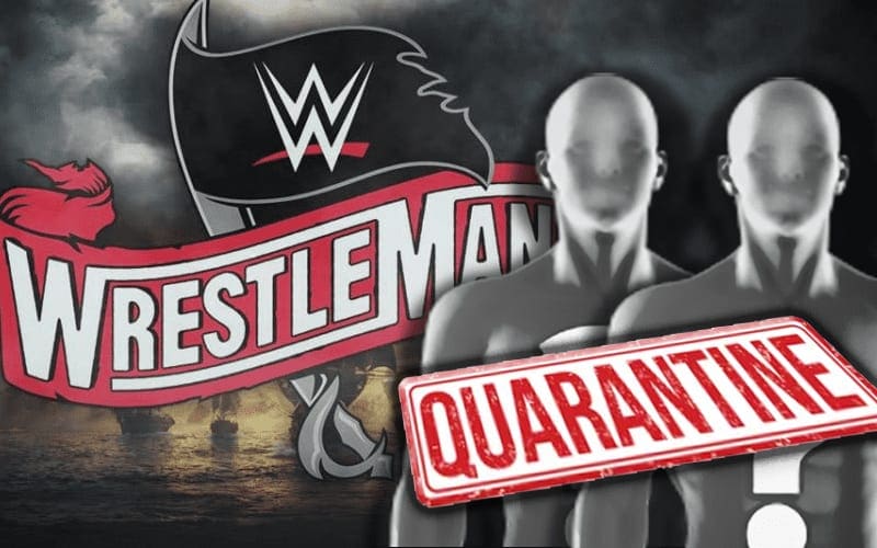 WWE Superstars Voluntarily Quarantining Before WrestleMania
