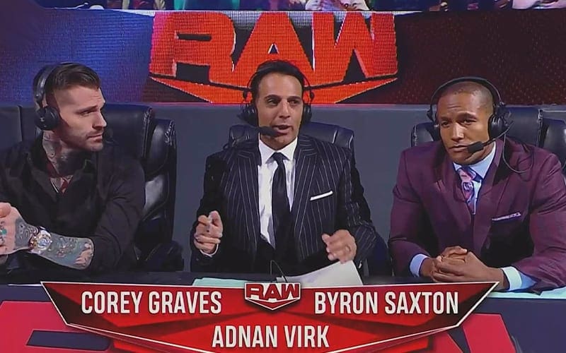 Who ‘Spearheaded’ Change To WWE RAW Announce Team