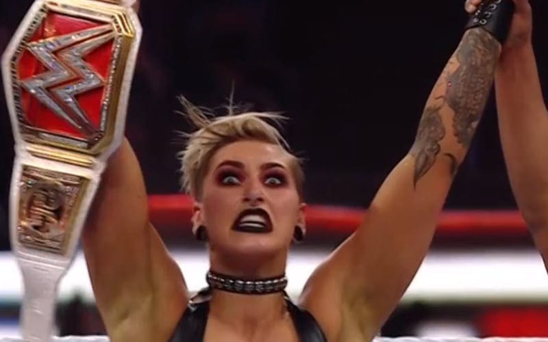 Rhea Ripley Wins RAW Women’s Title At WrestleMania 37