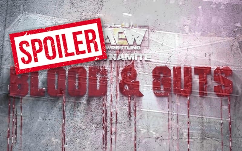 AEW Has Big Plans For Blood & Guts Match