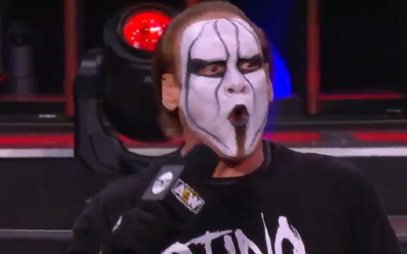 Sting Says ‘This Is The Best Wrestling I Have Ever Seen’ After AEW Dynamite This Week