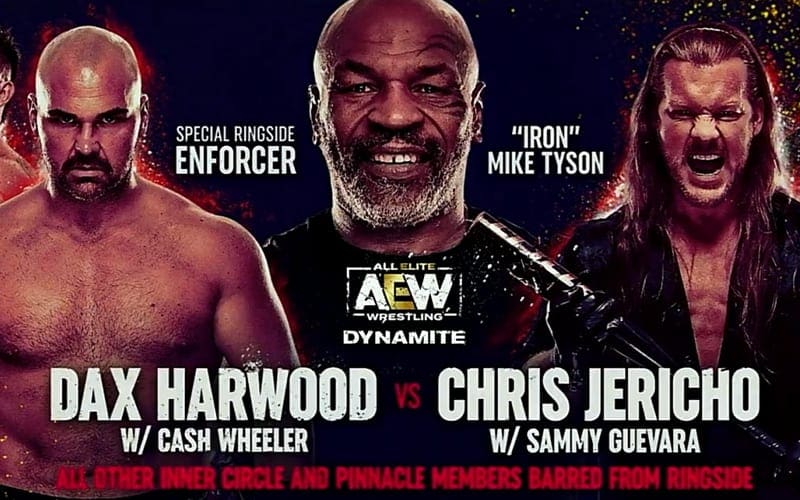 Mike Tyson & Two Title Matches Booked For AEW Dynamite Next Week
