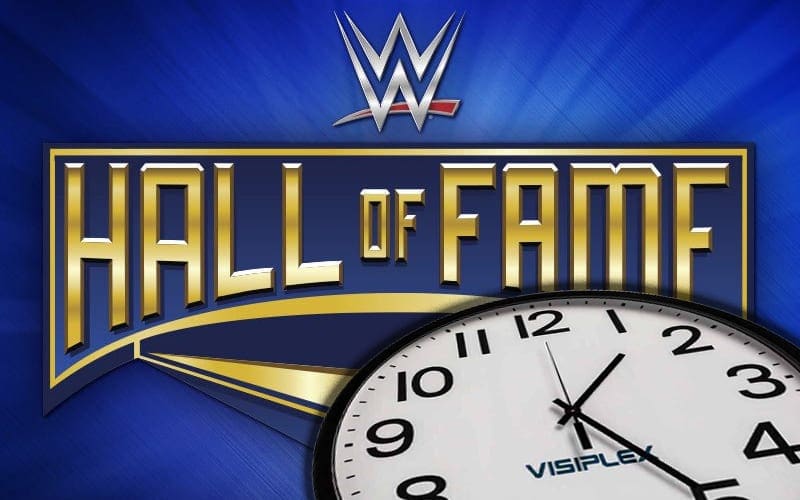 How Long Is WWE Hall Of Fame Ceremony This Year