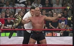 Samoa Joe Was Furious After Kurt Angle Busted Him Open With A Headbutt In TNA Segment Samoa Joe Was Furious After Kurt Angle Busted Him Open With A Headbutt In TNA Segment